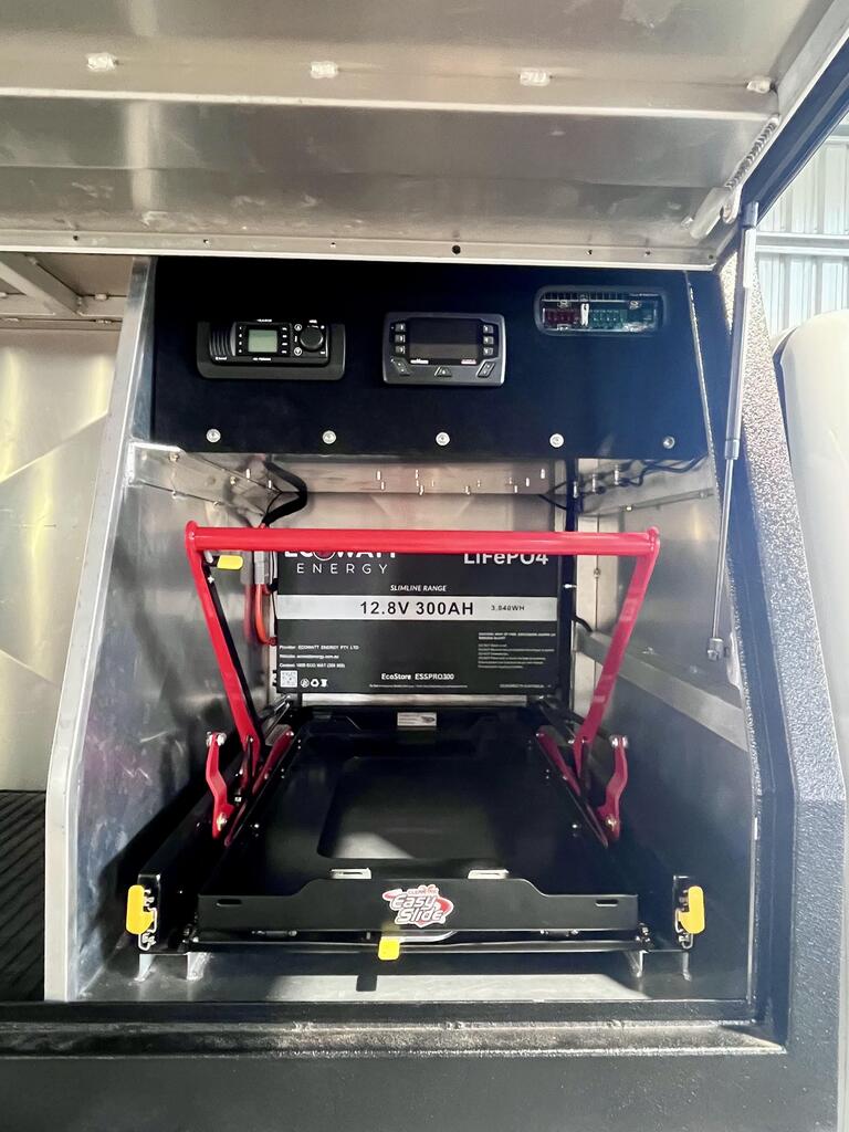 ETA - MID DEC - EcoStore Slimline PRO 300Ah 12V LiFePO4 Battery - (EVE Cells) & (Bluetooth BMS - JBD)