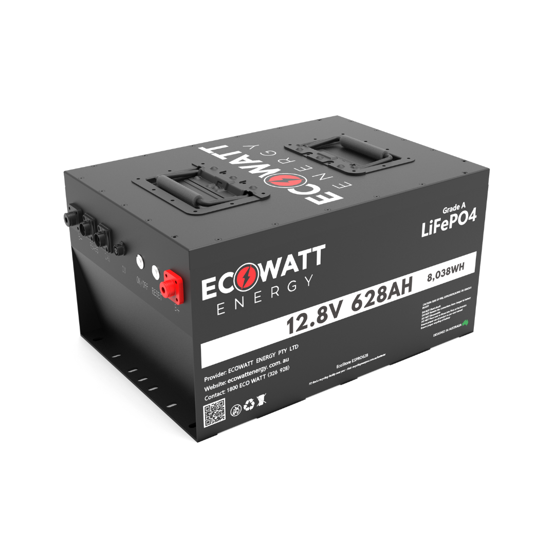 EcoStore PRO 628Ah 12V LiFePO4 Battery - (REPT Cells & JBD Bluetooth BMS) - ETA - MID JAN 26