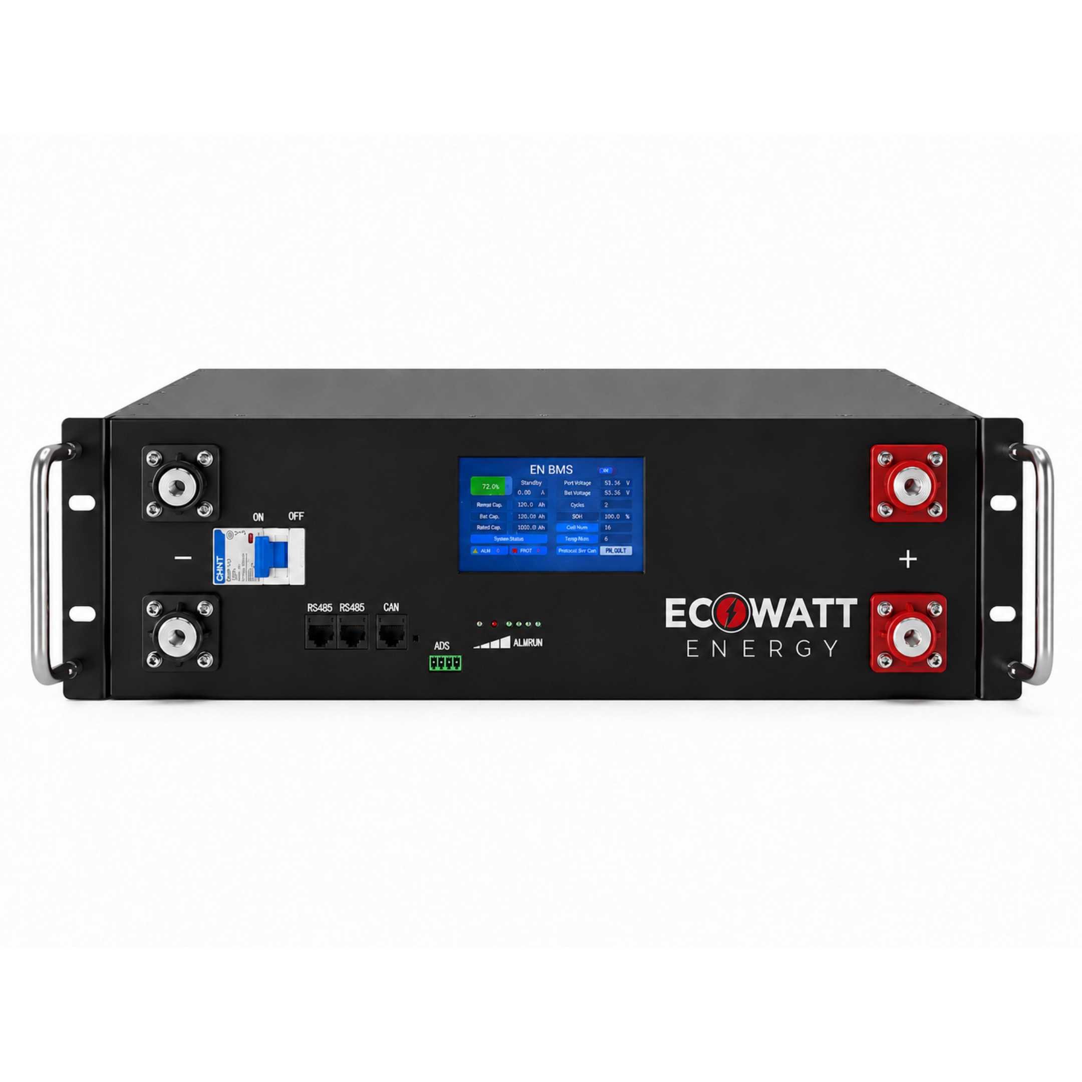 EcoStore Rack Mount 100Ah 48V LiFePO4 Battery - (EVE Cells & EN Bluetooth BMS) - COMING SOON
