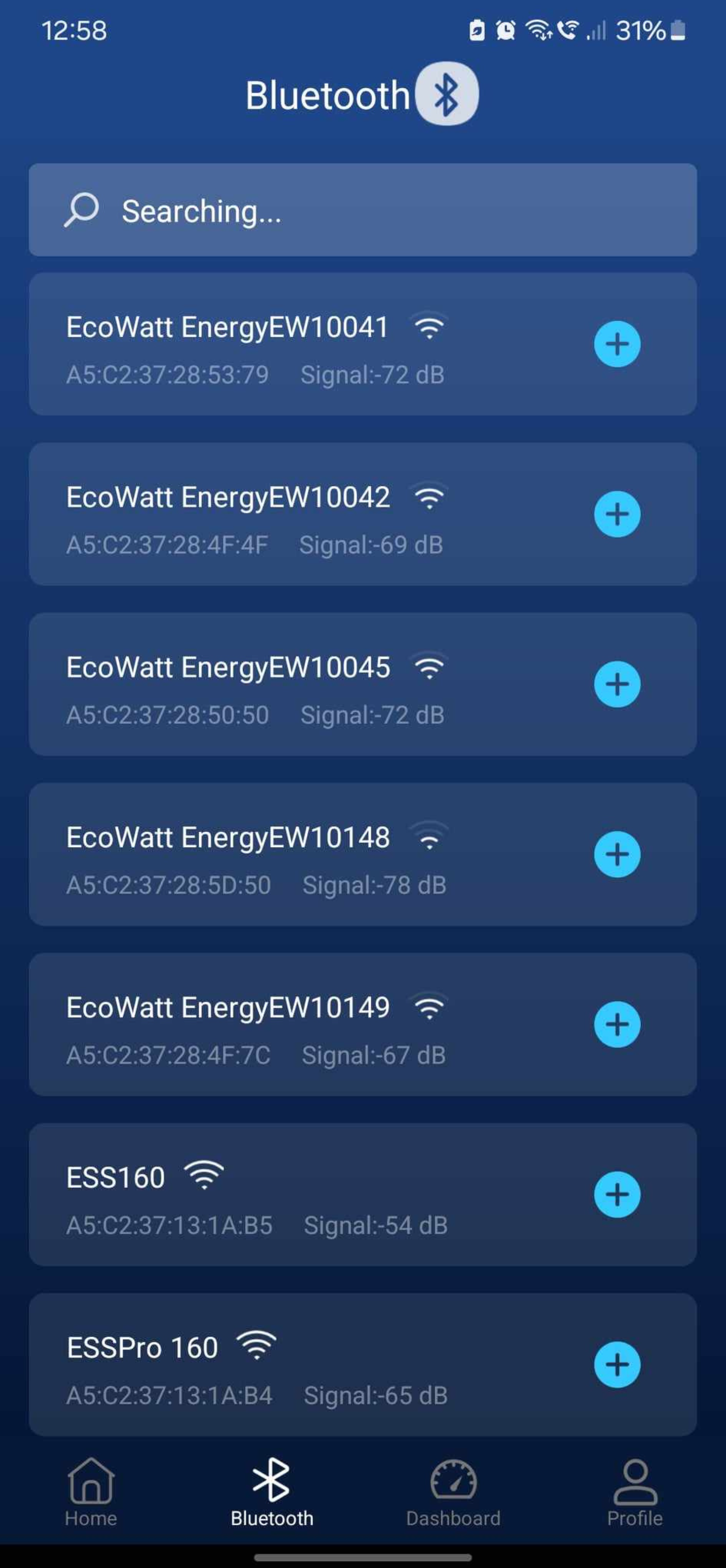 EcoStore Slimline 105Ah 12V LiFePO4 Battery - (EVE Cells & JBD Bluetooth BMS)