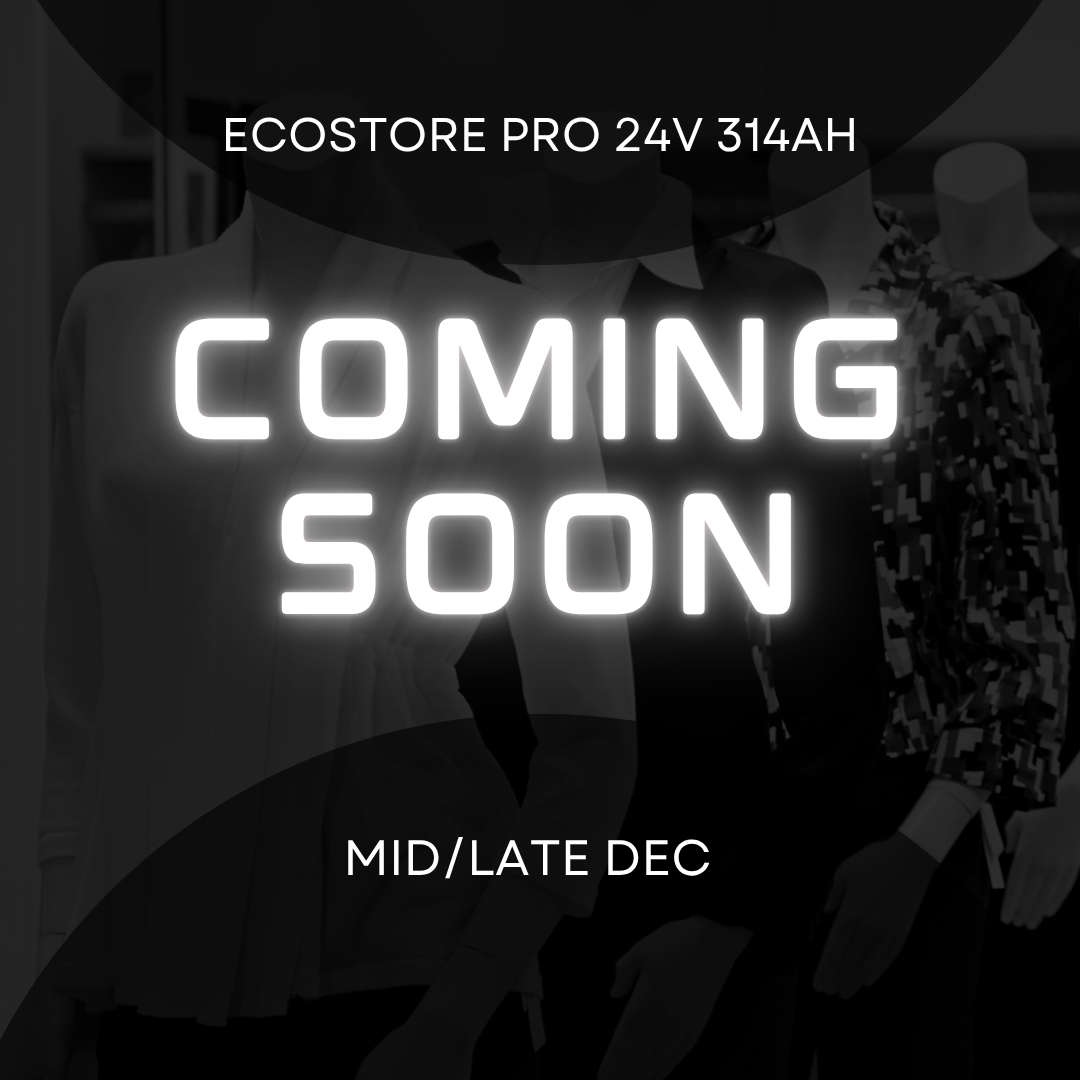 EcoStore PRO 314Ah 24V LiFePO4 Battery - (REPT Cells & JBD Bluetooth BMS) - ETA - JAN 26
