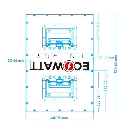 EcoStore PRO 628Ah 12V LiFePO4 Battery - (REPT Cells & JBD Bluetooth BMS) - ETA - MID JAN 26