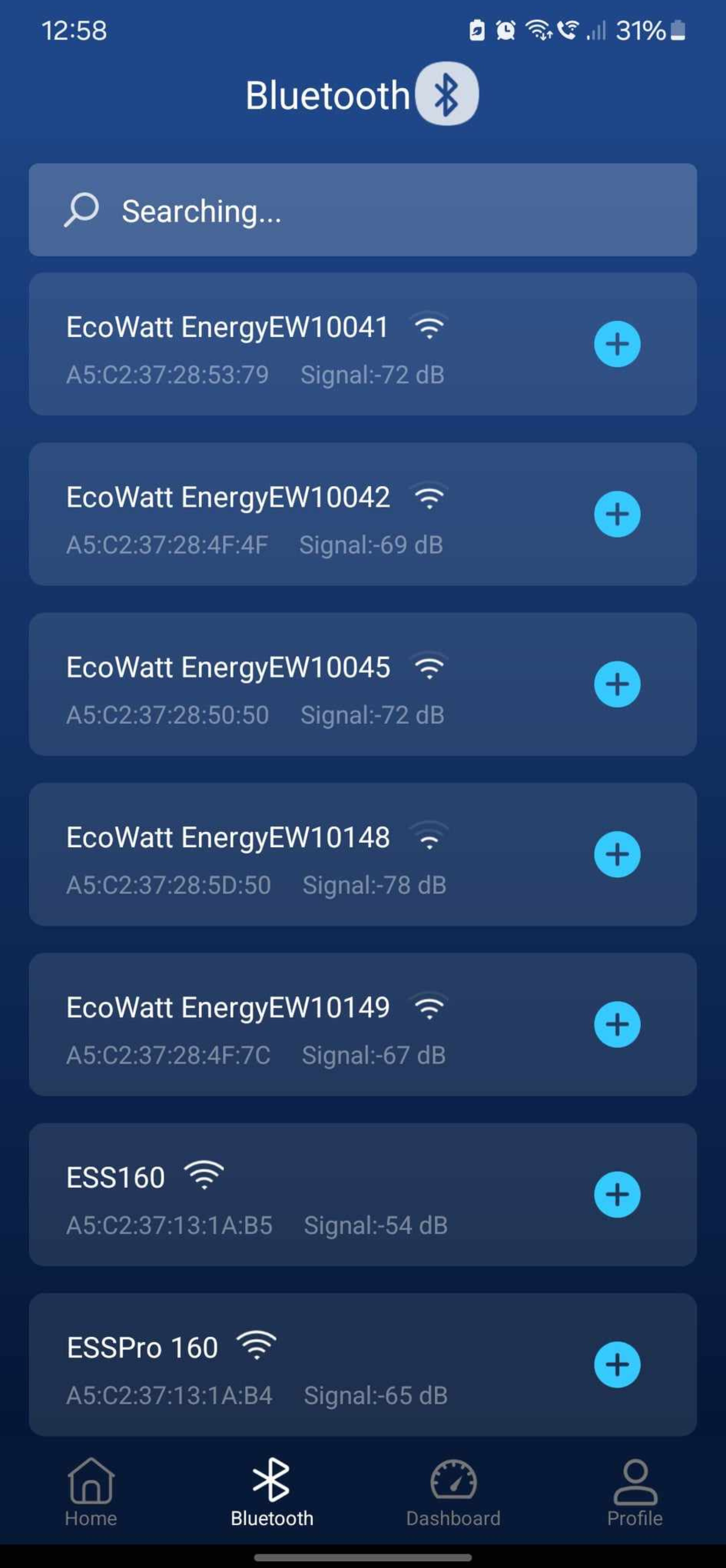 EcoStore Slimline 105Ah 12V LiFePO4 Battery - 6000+ Cycles (EVE) (Bluetooth BMS - JBD)